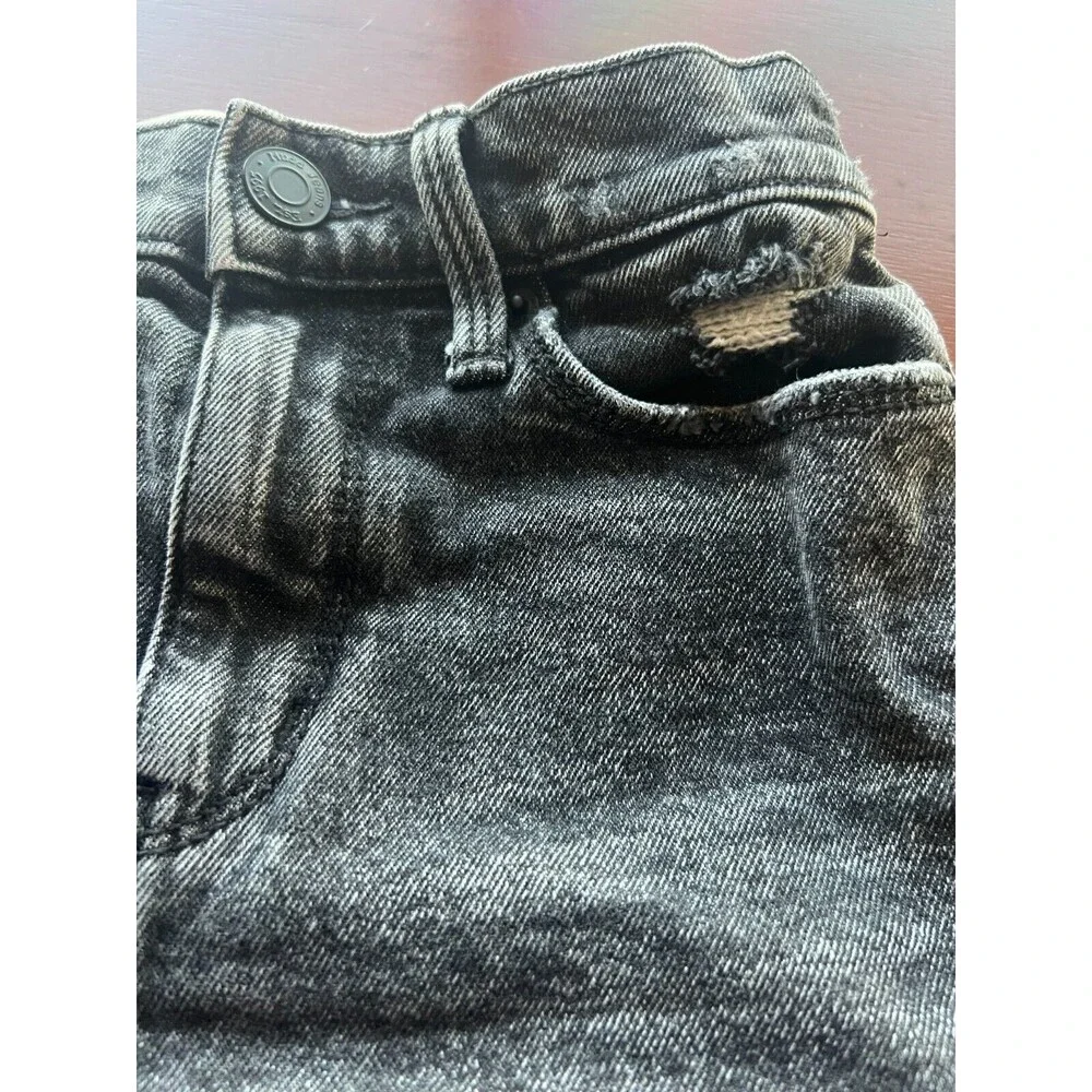 MUDD Jr‎ Womens High Rise Shortie Shorts Sz 0 Pockets Stretch Black Beach Travel